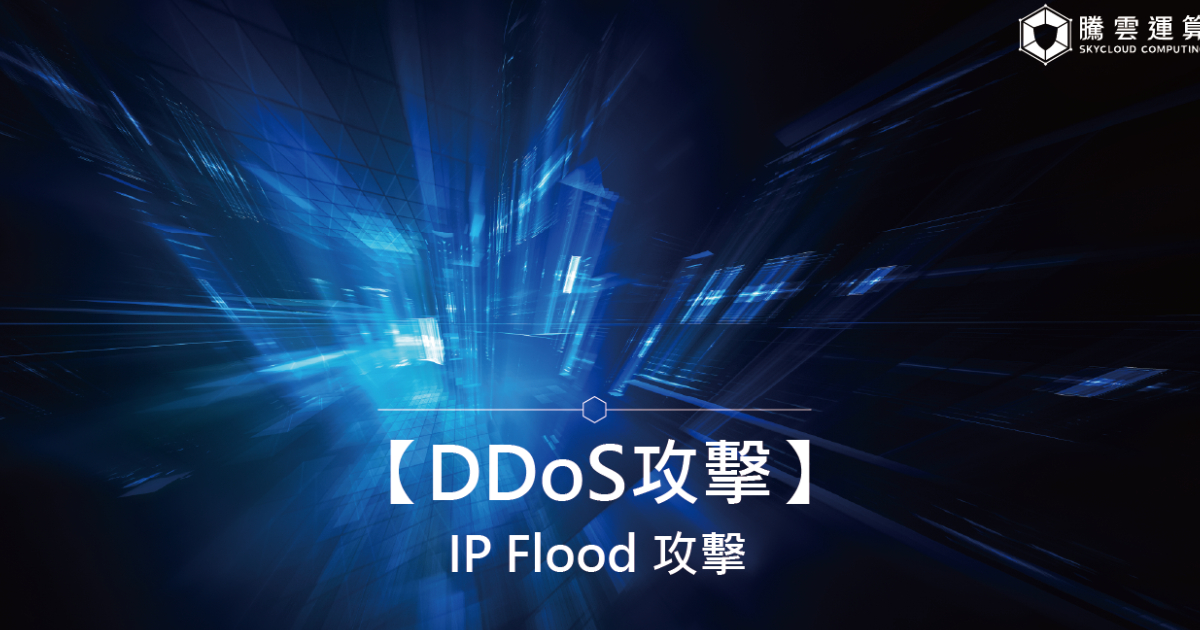 【DDoS攻擊】IP Flood 攻擊|Skycloud