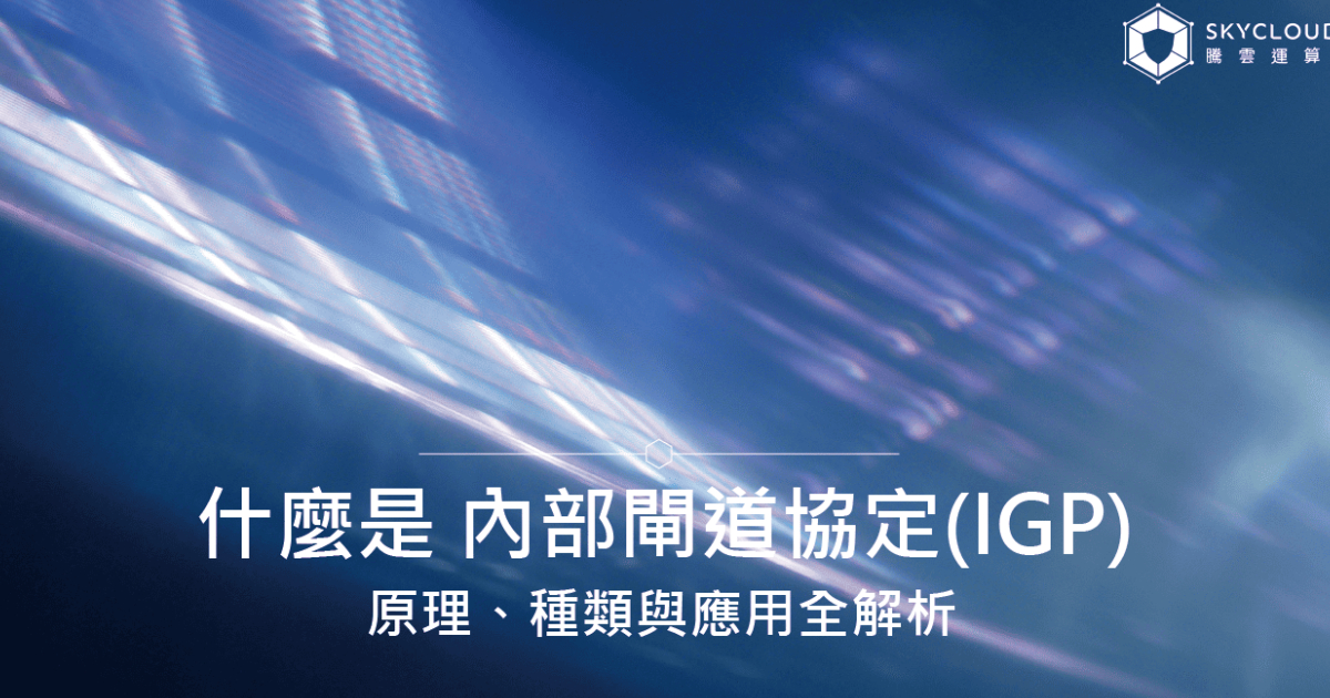 什麼是 內部閘道協定(IGP)?原理、種類與應用全解析|Skycloud